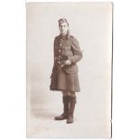 Argyll + Southerland Highlander WWI-RP postcard a decoy 2/6 AG+SH, John Tallirtise 7606730 from