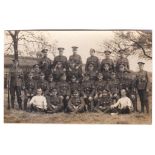 School of Musketry Fine RP Corps photo School of Instruction dated 1917, superb and scarce