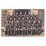 Royal Artillery P.O. Course WWII Course Photograph "B. Batt 32, Bedford - Eric Griffith Died July