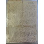 Great Britain Postal History 1756 EL-London to Fingering Hoe Mill,Essex, a frail letter with some