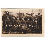 Army Service Corps WWI Troop photo - very youthful group. Photo Joyce-Warminster
