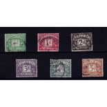 Great Britain King George V- mint definitives mostly control singles