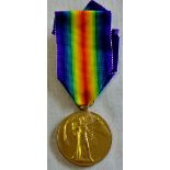 British WWI Victory Medal to 4453 PTE. H. Wilson. L. N. LAN. R. (Loyal North Lancasire Regiment)