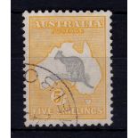 Australia 1929-30-5/-, SG111, very fine used