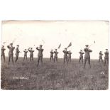 Civil Service Corps-Signal Training 1911 used postcard published Gale + Polden