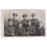 Norfolk Regiment -Fine RP group of seven pic's+lap caps-classic card