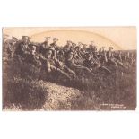 London Rifle Brigades 1911 troops training Camberley-(used 1911) YMCA photo-qalittle grabby