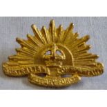 Australian Commonwealth Military Force WWI/II Pattern Sweetheart badge, based upon the capbadge (KC,