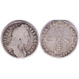 Great Britain 1896-William III York, Mint shilling, fine scarce