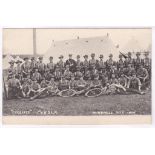 Boer War Era WWI South Lancs Regiment 1st Volunteer Bn, "Cyclists" 1905 unit photo - scarce