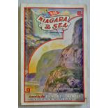 Ricelieu & Ontario Navigation Company Niagara to the Sea; official guide 1912; 141 pp black &