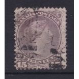 Canada 1877 definitive S.G. 65 used, Cat value £225