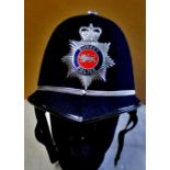 Surrey Police Helmet-a new, lion badge good condition