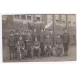 Cambridgeshire Regiment WWI Signal Platoon RP, R.S.O. at centre, used Oct 1914, scarce
