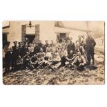 Royal Flying Corps-group (30+) RP postcard, from various units, with RFC instructor, scarce