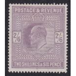 Great Britain 1905-2 6d dull purple, SG262, near mint, a nice example Cat £350