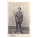 East Lancashire Regiment WWI-Typical Tommy Poses in uniform, photo Pitchforth, Saltburn