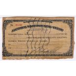 U.S.A. Old Internal Revenue Alcohol, Ware Houseing stamp used