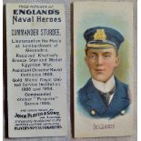 Players 1898 England's Naval Heroes (descriptive narrow) Commander Sturdee g/vg