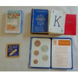 Various pack of playing cards early 1900's in good condition