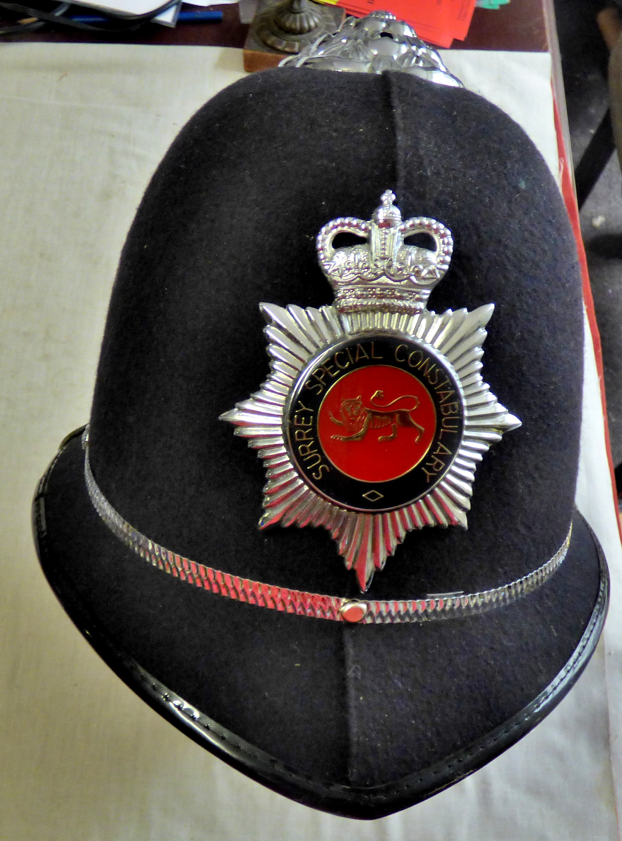 Surrey Special Constables Helmet-as new in good condition