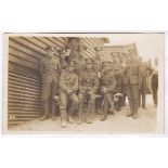 Norfolk Regiment WWI-8th Norfolks at camp-June 16 1915-very fine RP