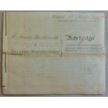 Surrey Woking 1894 6th March vellum Mortgage document Mr Henry Shuttleworth to the Nine Elms
