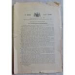 Surrey Woking 1898 Anthony George New Engineer application for invention "improvements to
