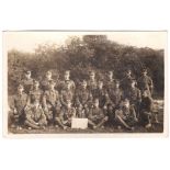 Norfolk Regiment WWI-8th Norfolks-Platoon RP-superb card