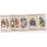 Hunt Cropp & Sons 1912 Characters From Dickens 5/15, No's 2, 4, 11, 14, 15. Scarce, VG. Cat £100.