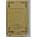 The Right Preparation for a Journey London Religious Tract Society pub 1835 35pp