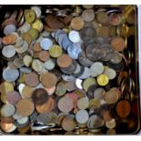 Large lot world coinage - ex local charity(1000's)