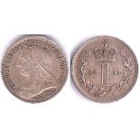 Great Britain 1895-Maundy Penny,AEC,S3947