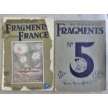 The Bystander's-(2) Fragments from France Magazine-1940's and issue5-full of illustrations in good