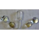 Glass Bottle Stopper (3) suitable for vinegar bottle in good order