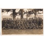 Royal Artillery WWI- troop group RP postcard, and 1915, Littlebourne, pub Pearson,Hastings.