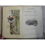 Sponges Sporting Tour, 1882 second edition hard-coloured engravings, good condition