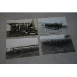 British 1908 to WWI Camp RP Postcards - O.T.C. Camp Tidworth, (2) Mychett and Public School's