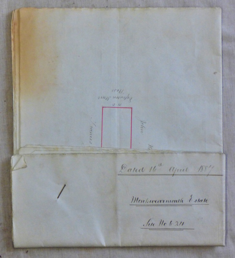 Surrey Woking Maybury 1885 31st March vellum Mortgage document Mr Jams Wilson to Henry Stedman for - Image 2 of 6