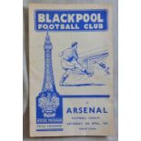 Blackpoll Football Club v Arsenal 1959