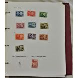 Hungary Used mounted in Album with typed described pages 1947-1964; Noted 1961 Soviet Venus Rocket