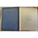 The History of Whites-2 volumes- with list of members 1736-1892 and Betting Book 1743-1878, Volume