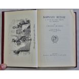 Barnaby Rudge-The Commercial Traveller by Charles Dickens-beautiful hard back-in excellent condition