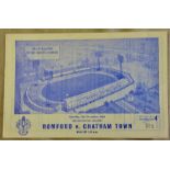 Romford v Chatham Town 1964