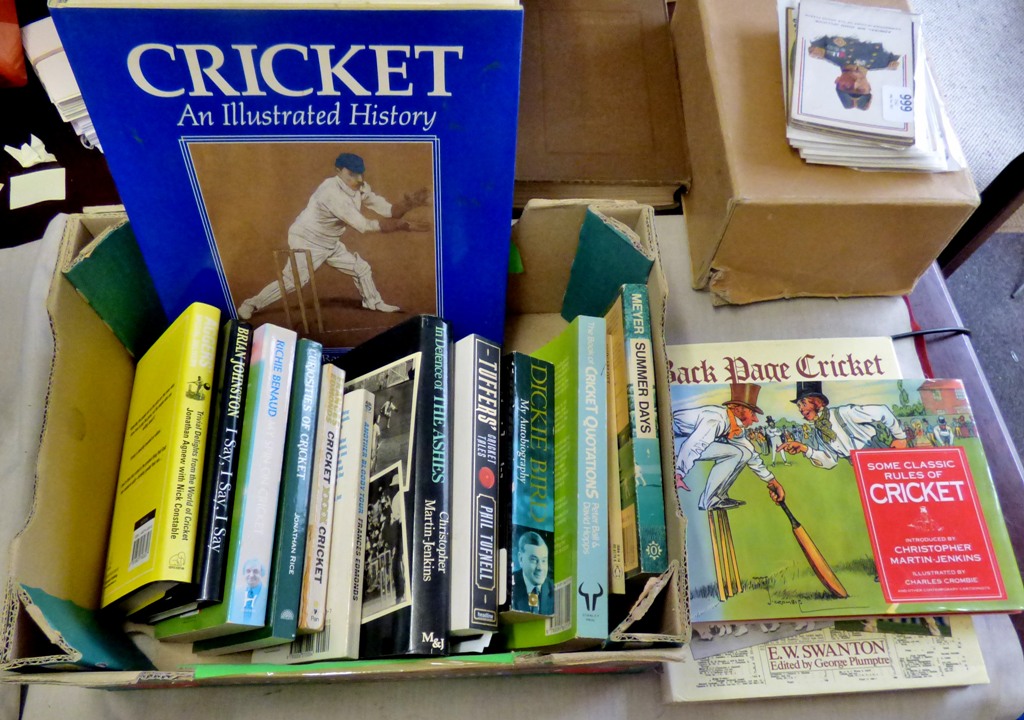 Cricket Library - Part II-Various include Dickie Bird, Chrispher Martin-Jenkins,Brian Johnson,