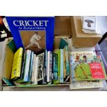 Cricket Library - Part II-Various include Dickie Bird, Chrispher Martin-Jenkins,Brian Johnson,