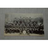 Scots Guards - Fencing Team Fine RP Postcard, WWI era, scarce.