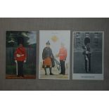 Irish Guards - Fine batch of twenty cards, few RP's and Artist colour cards. (20)