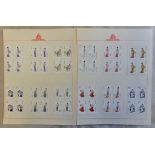 China 1981 The Twelve Beauties of Jinling SG 3146/57 lmm blocks of four Cat £200 approx