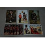 Scots Guards Range including: the King's Guard by Harry Payne, Pipers, Drummers etc (10)